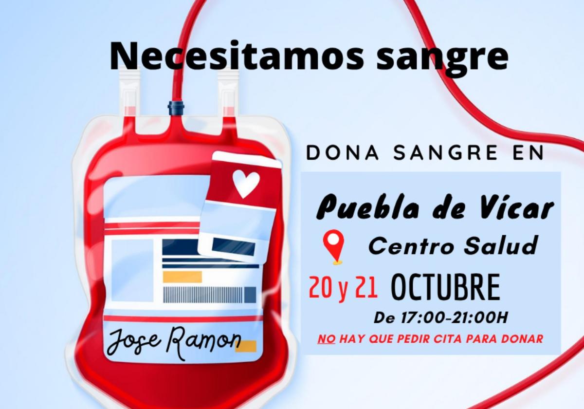 Cartel anunciador de esta colecta en el municipio vicario.