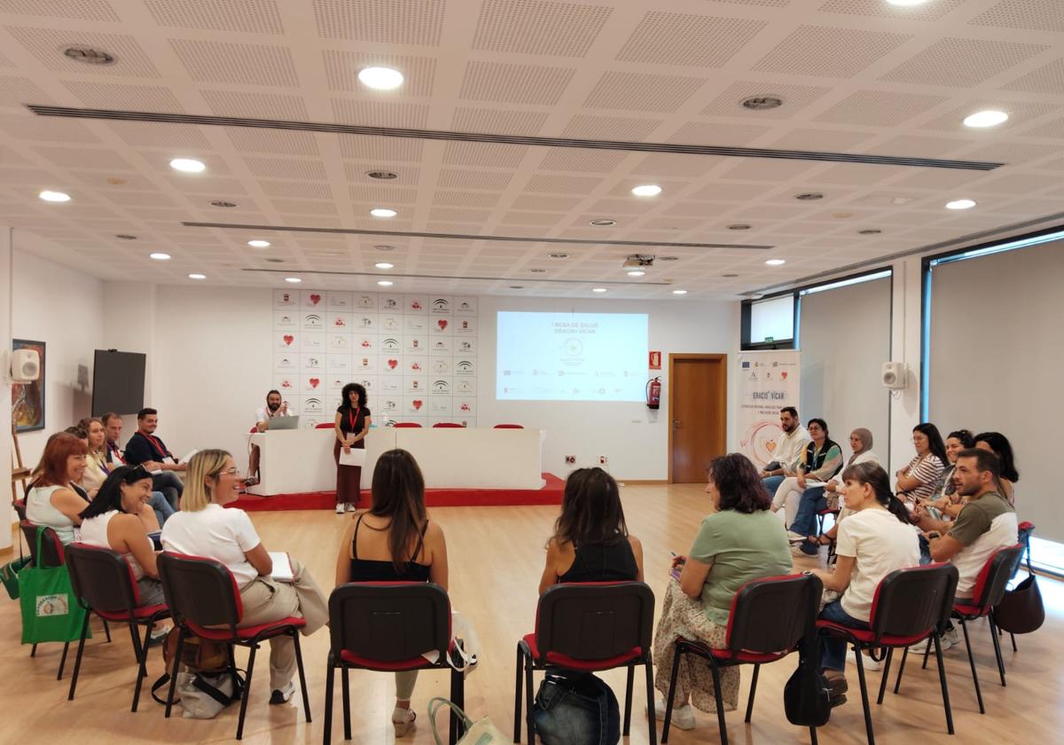 Una de las reuniones de Eracis Plus en el municipio vicario.