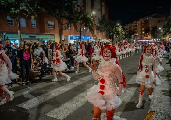 Una de las actividades realizadas en Roquetas de Mar.