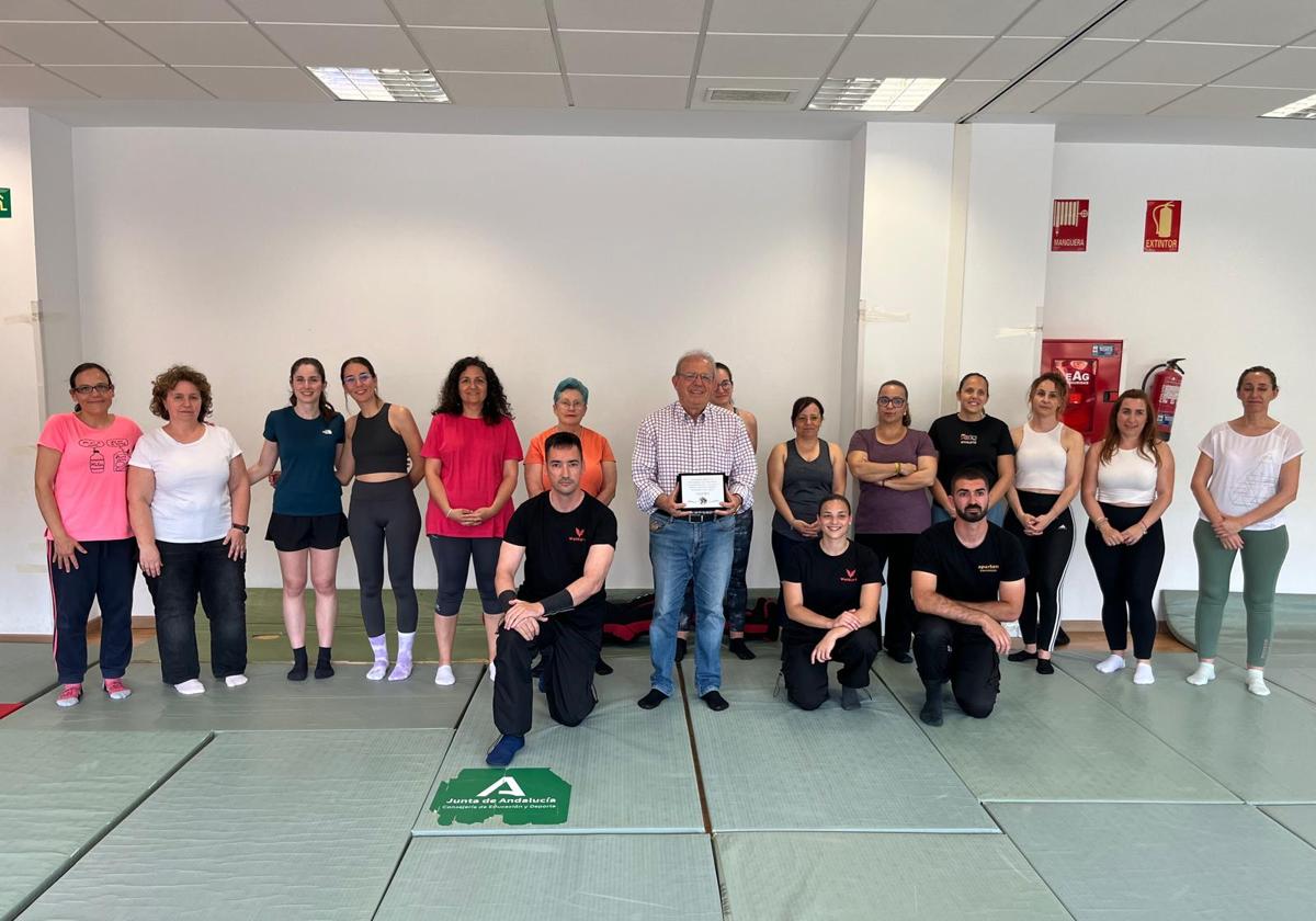 Uno de los talleres de defensa personal realizado anteriormente,