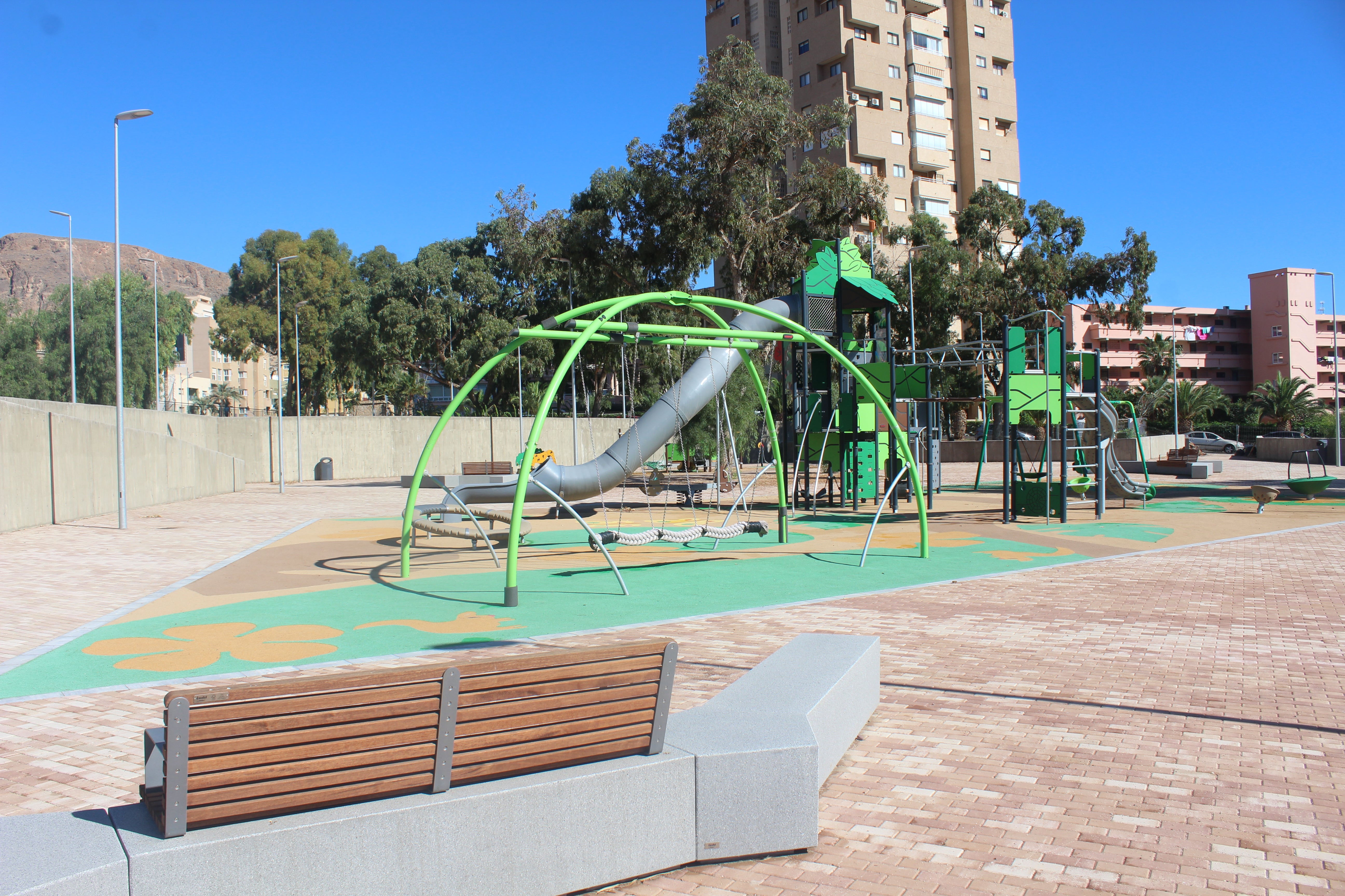La Rambla de San Antonio de Agudulce a punto de finalizar las obras, en imágenes