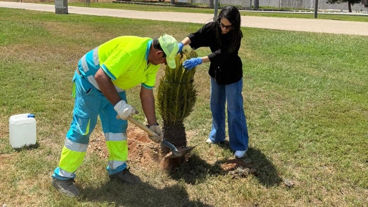 La Mojonera reforzará sus zonas verdes con más de 1.250 nuevas plantas
