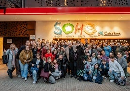 120 alumnos asisten a esta cita en tierras malacitanas para asistir al musical Godspell.