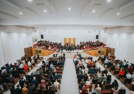 Un momento del acto en Roquetas de Mar.