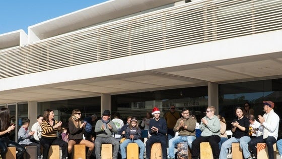 El Mercado de Abastos se llena de actividades y arte por las navidades