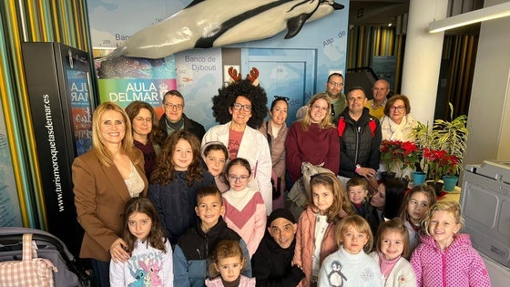 El Rey Mago Gaspar visitará el Aula del Mar mañana 3 de enero para recibir a niños de Roquetas