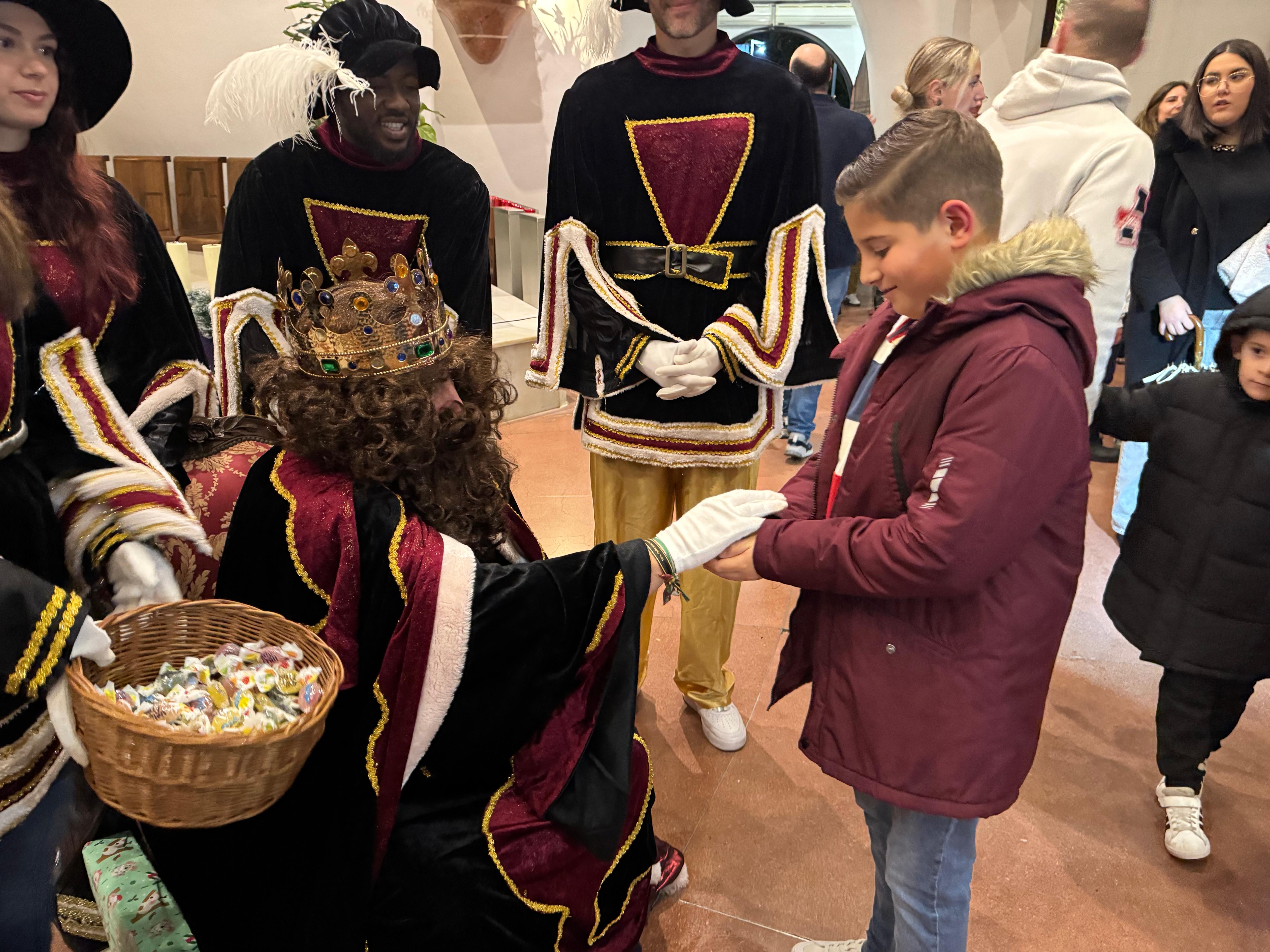 Así se vivió la Cabalgata de Reyes en Roquetas de Mar, Aguadulce y El Parador
