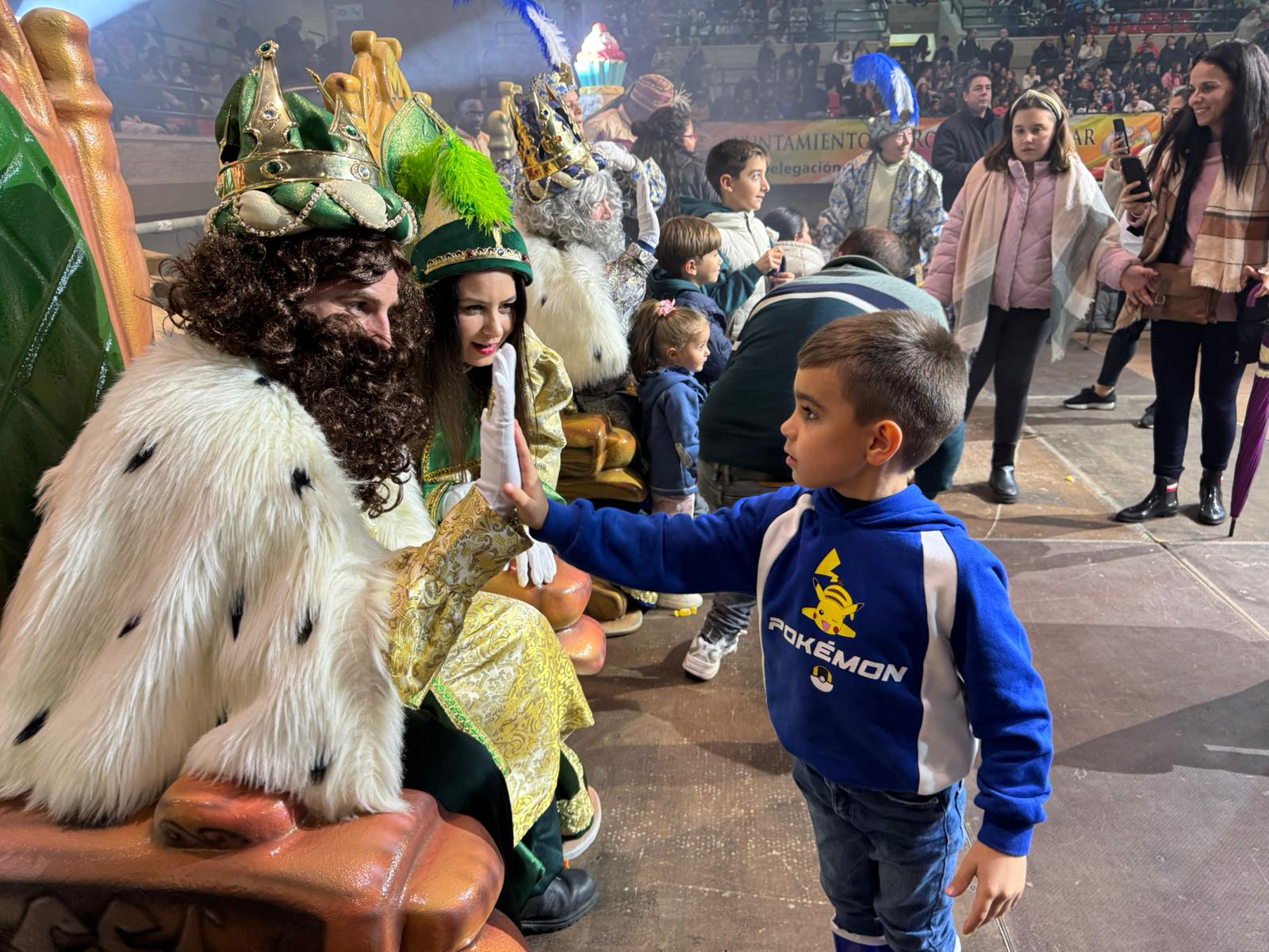 Así se vivió la Cabalgata de Reyes en Roquetas de Mar, Aguadulce y El Parador