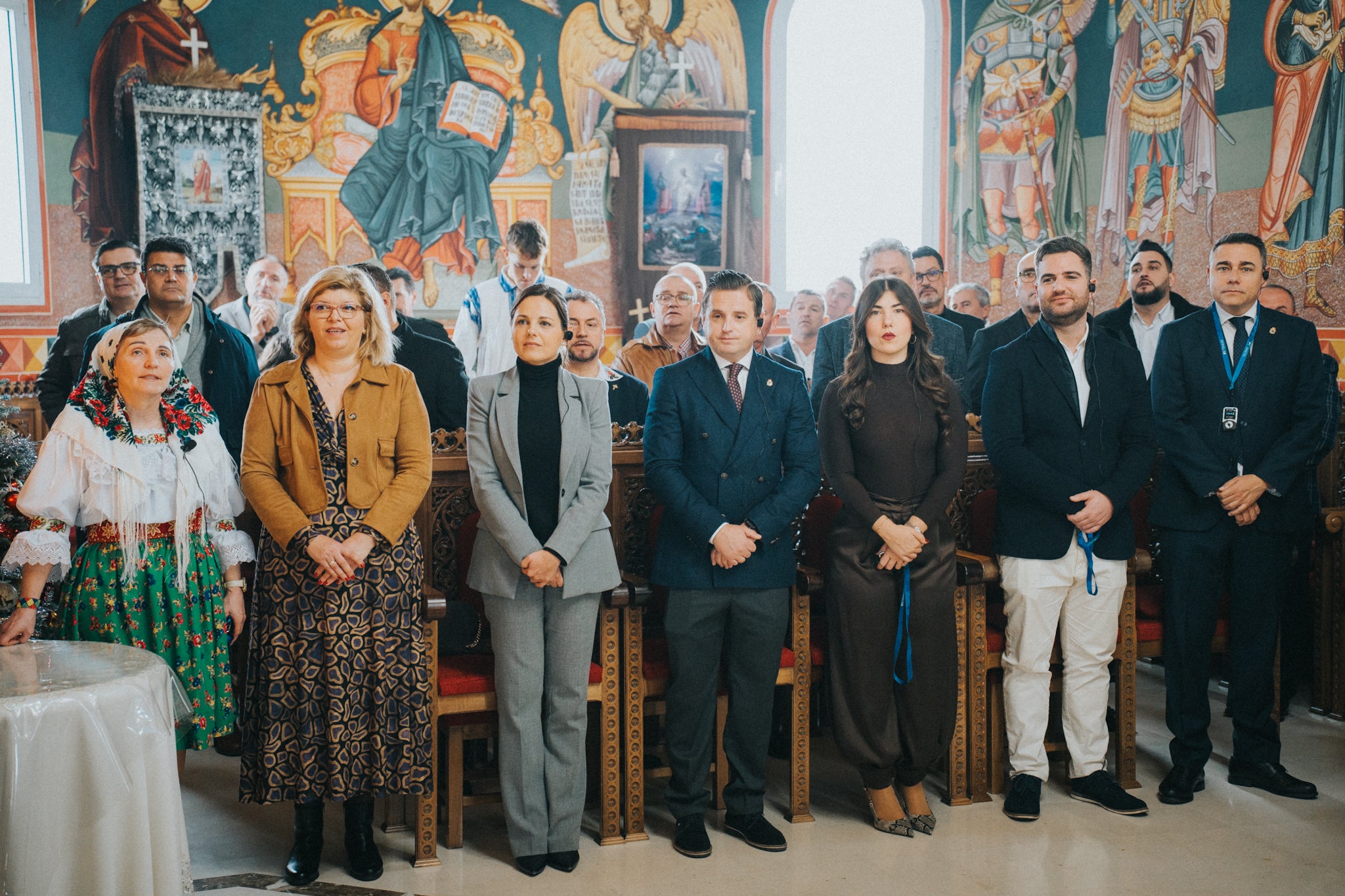 La Iglesia Ortodoxa Rumana de Roquetas celebra la misa del Bautismo del Señor