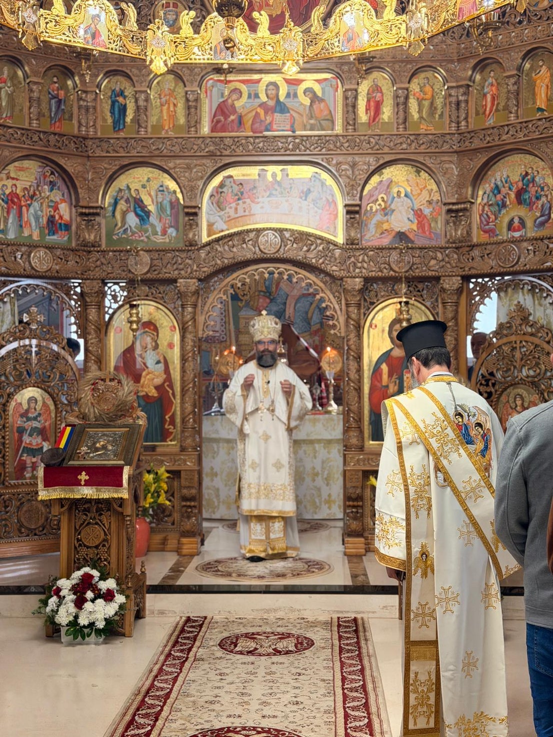 La Iglesia Ortodoxa Rumana de Roquetas celebra la misa del Bautismo del Señor