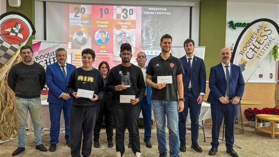 El indio Prraneeth Vuppala se corona campeón del XXXVII Roquetas Chess Festival