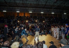 Uno de los momentos más llamativos del evento en el municipio vicario durante el fin de semana.