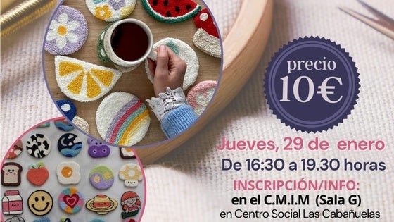 VícArte Club estrenará un nuevo curso de 'Punch Needle'