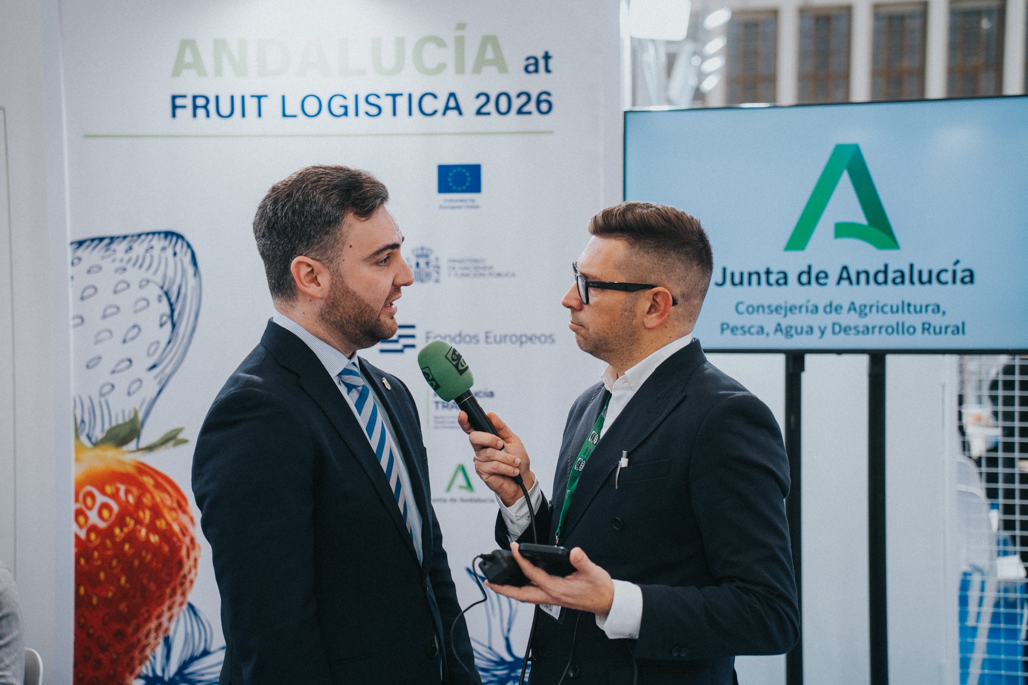 Roquetas asiste a la edición de Fruit Logistica 2026, en imágenes