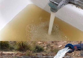 Las lluvias provocaron que aumente la turbidez del agua.