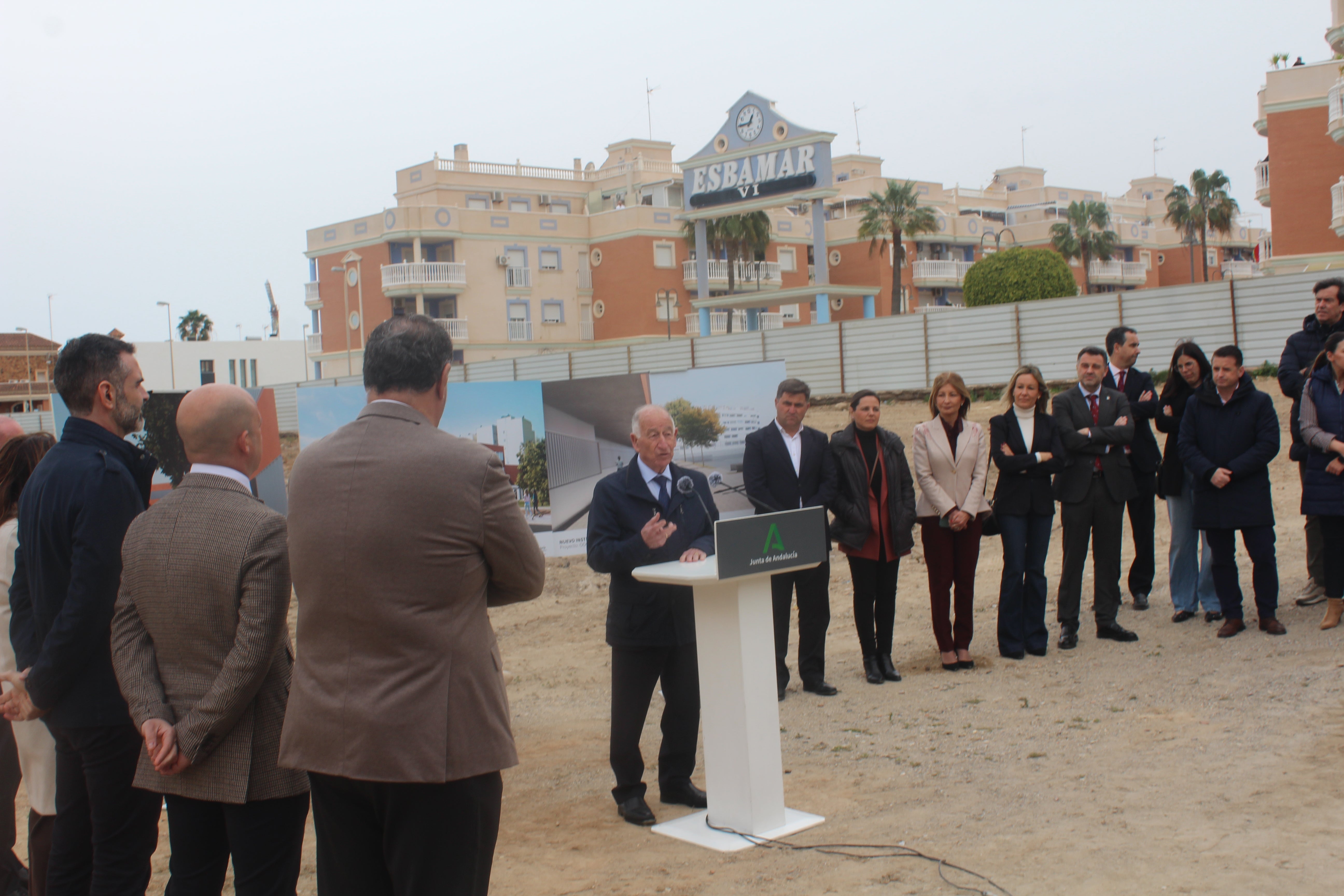 Primera Piedra del IES Las Marinas de Roquetas, en imágenes