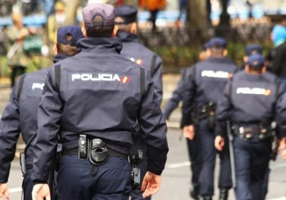 Agentes de Policía Nacional, de archivo.