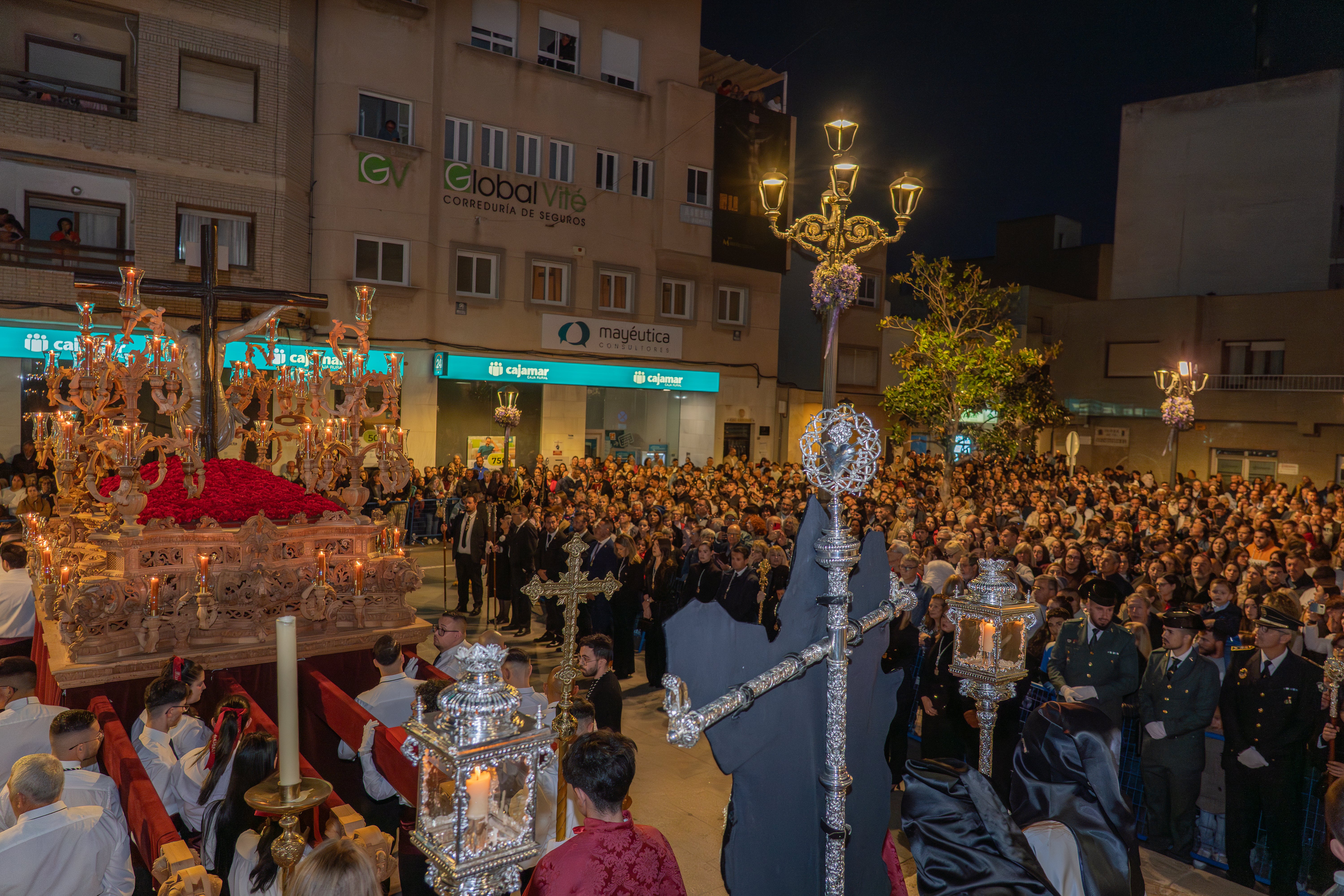Así se vivió la procesión de Nuestra Señora de Los Dolores
