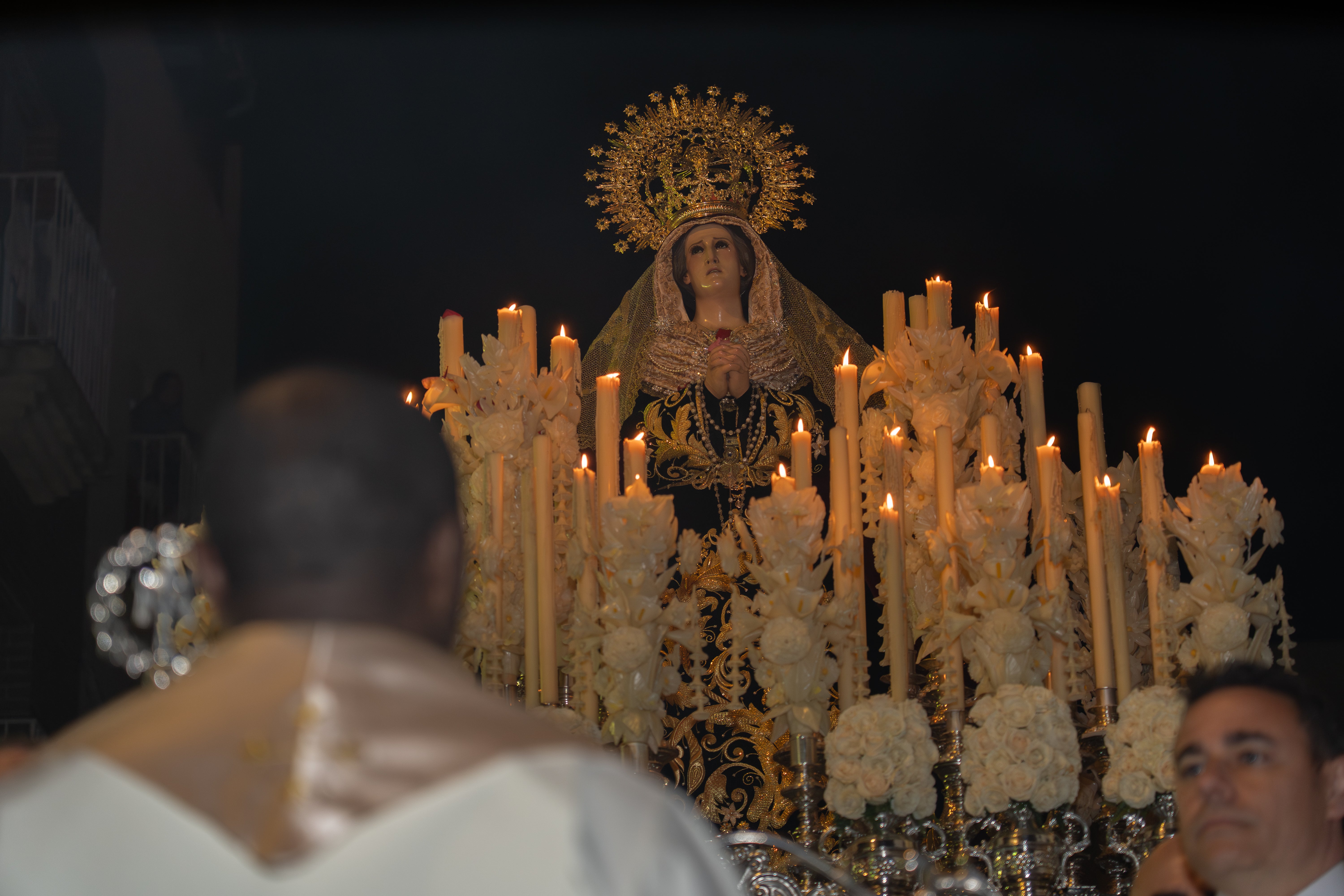 Así se vivió la procesión de Nuestra Señora de Los Dolores