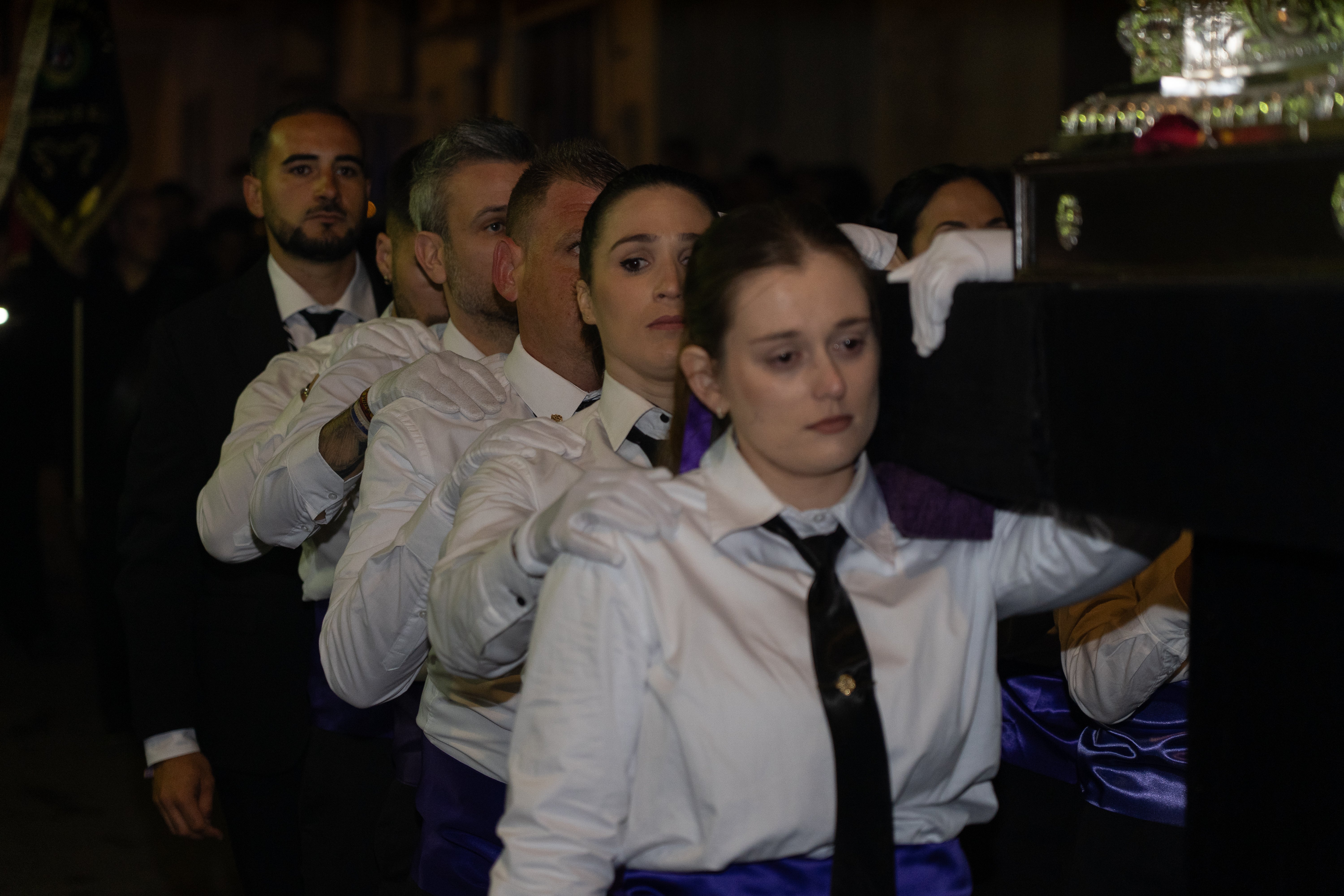 Así se vivió la procesión de Nuestra Señora de Los Dolores