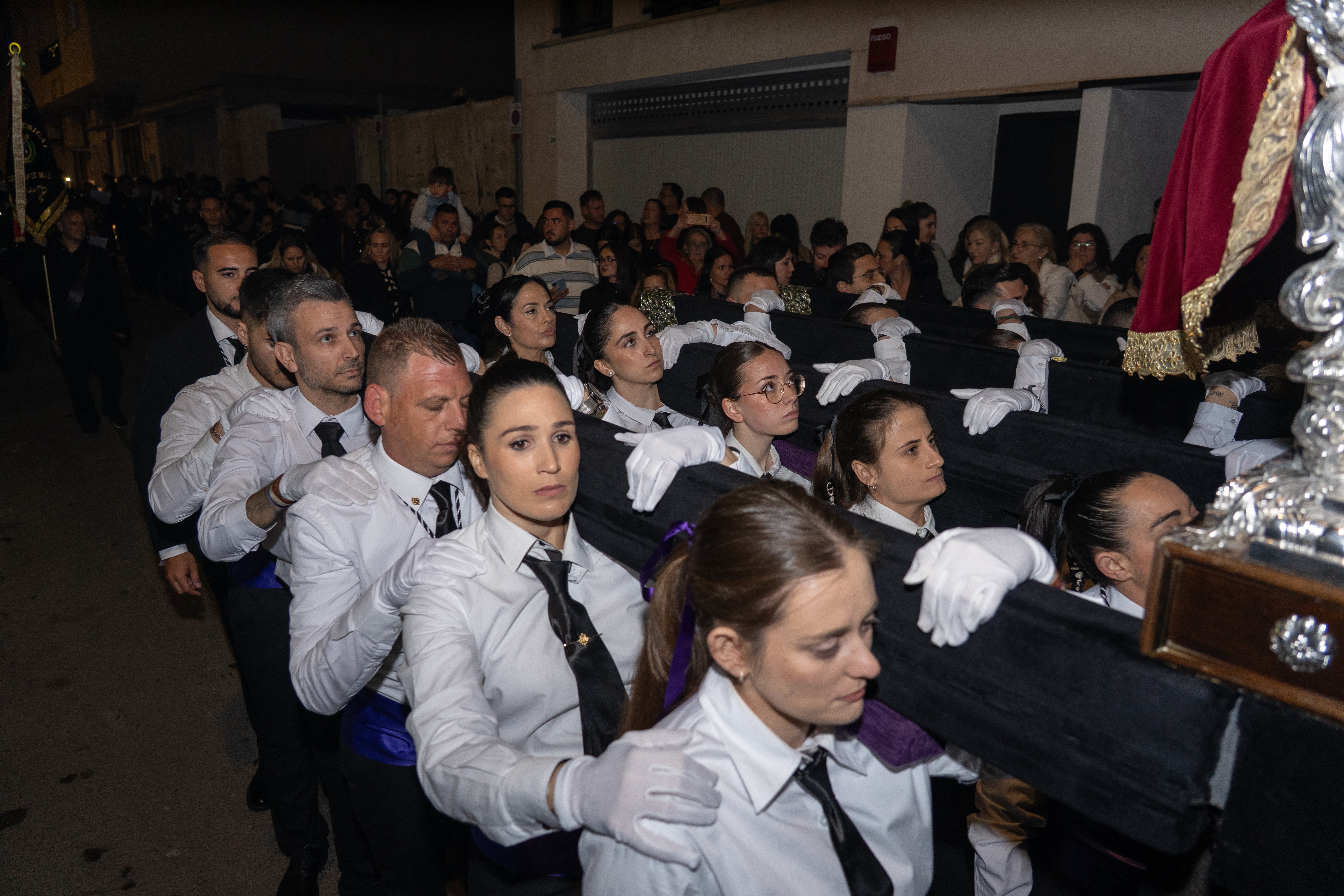 Así se vivió la procesión de Nuestra Señora de Los Dolores