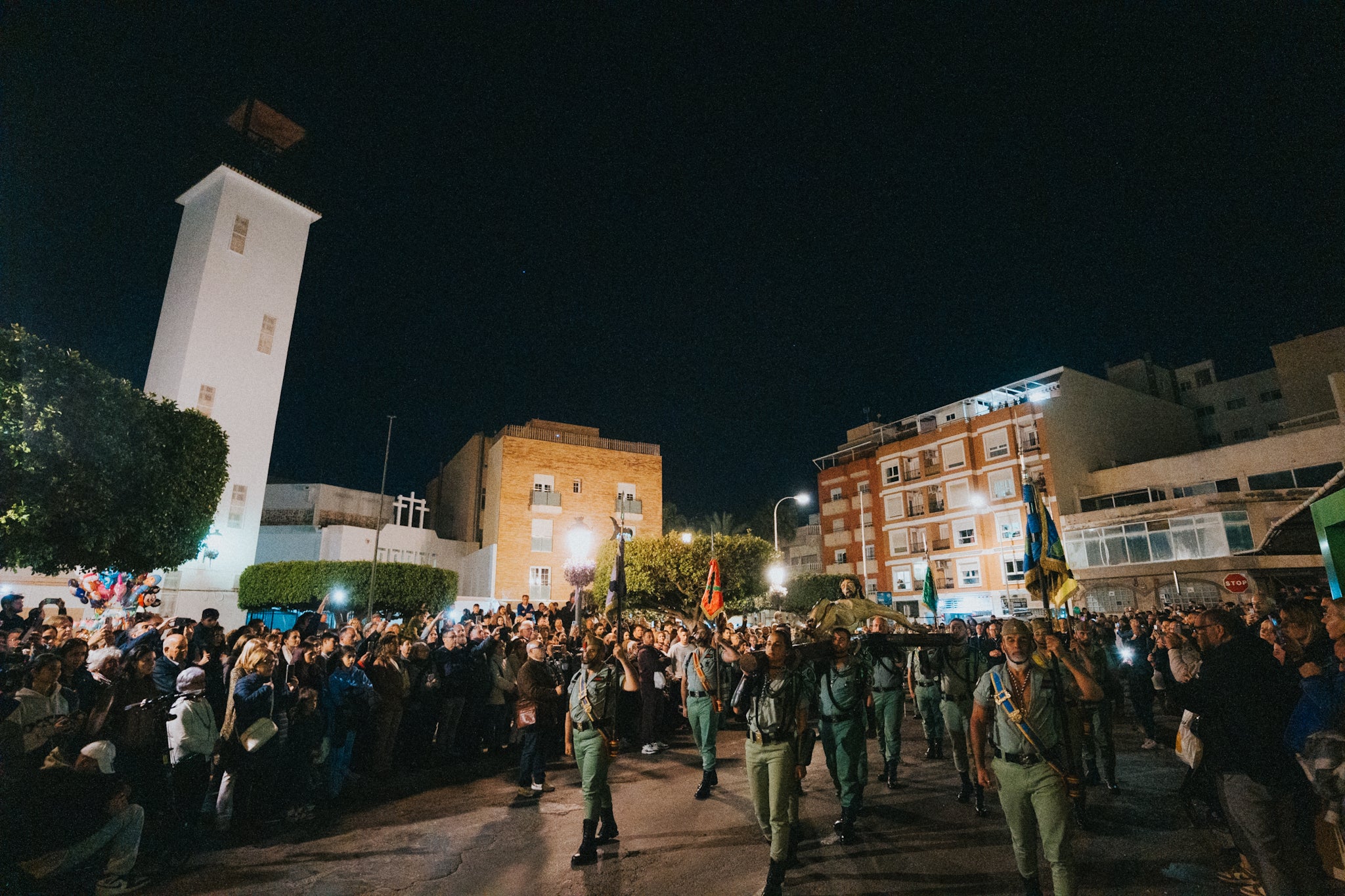 Así se vivió el Cristo de la Buena Muerte en El Parador