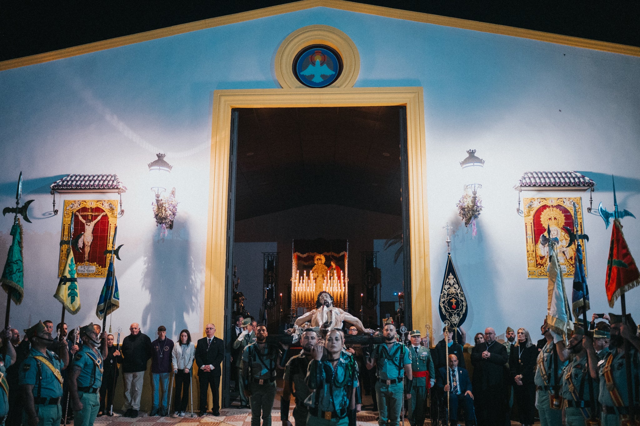 Así se vivió el Cristo de la Buena Muerte en El Parador