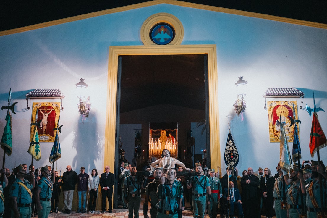 Así se vivió el Cristo de la Buena Muerte en El Parador