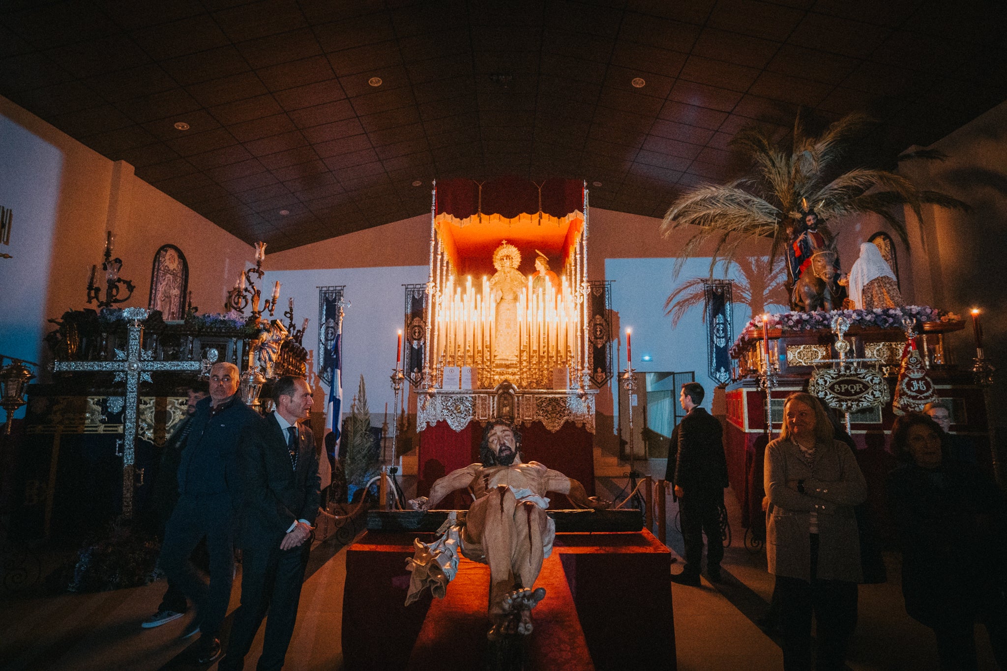 Así se vivió el Cristo de la Buena Muerte en El Parador