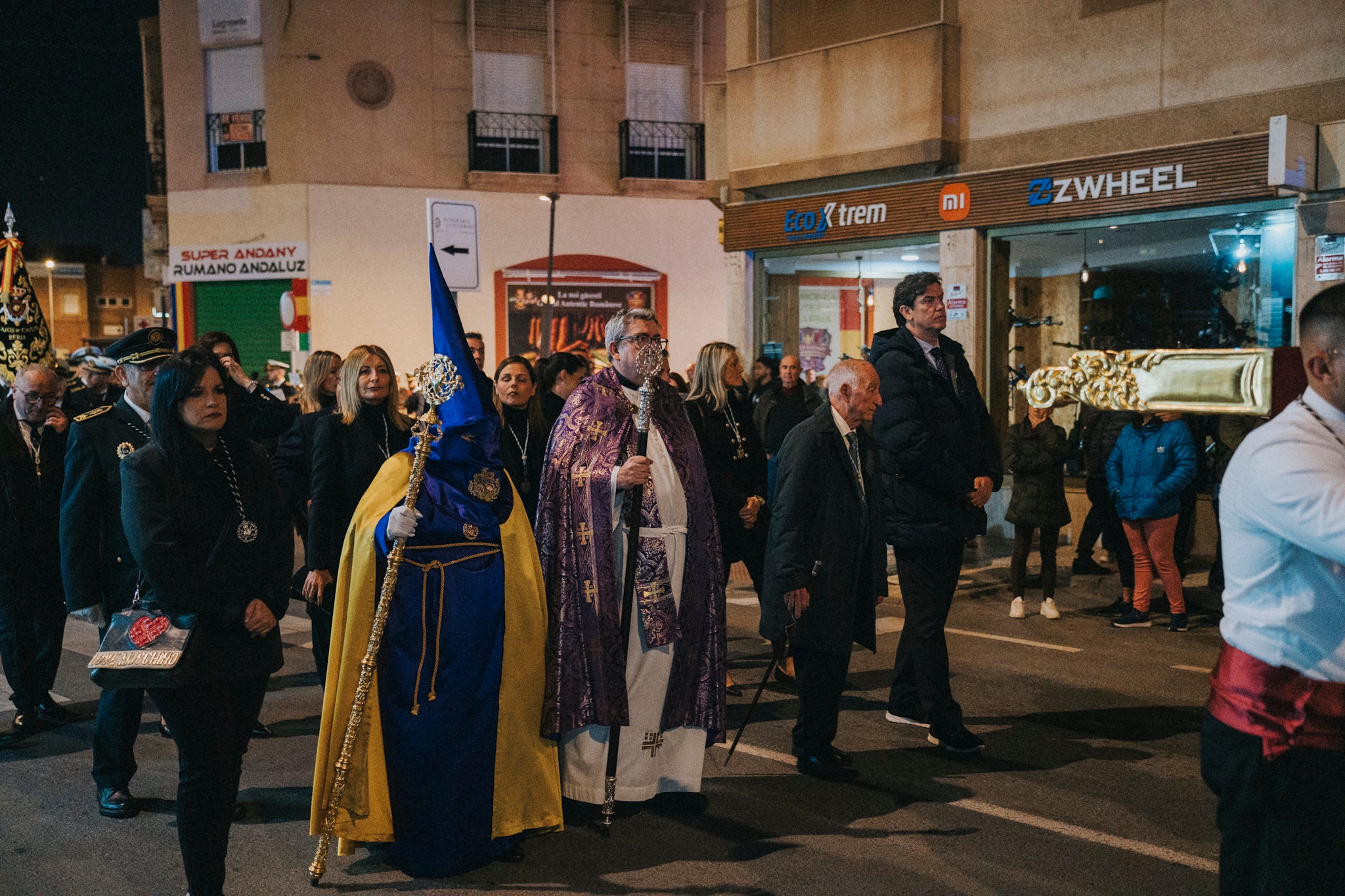 Así se vivió el paso de Nuestro Padre Jesús Nazareno por Roquetas