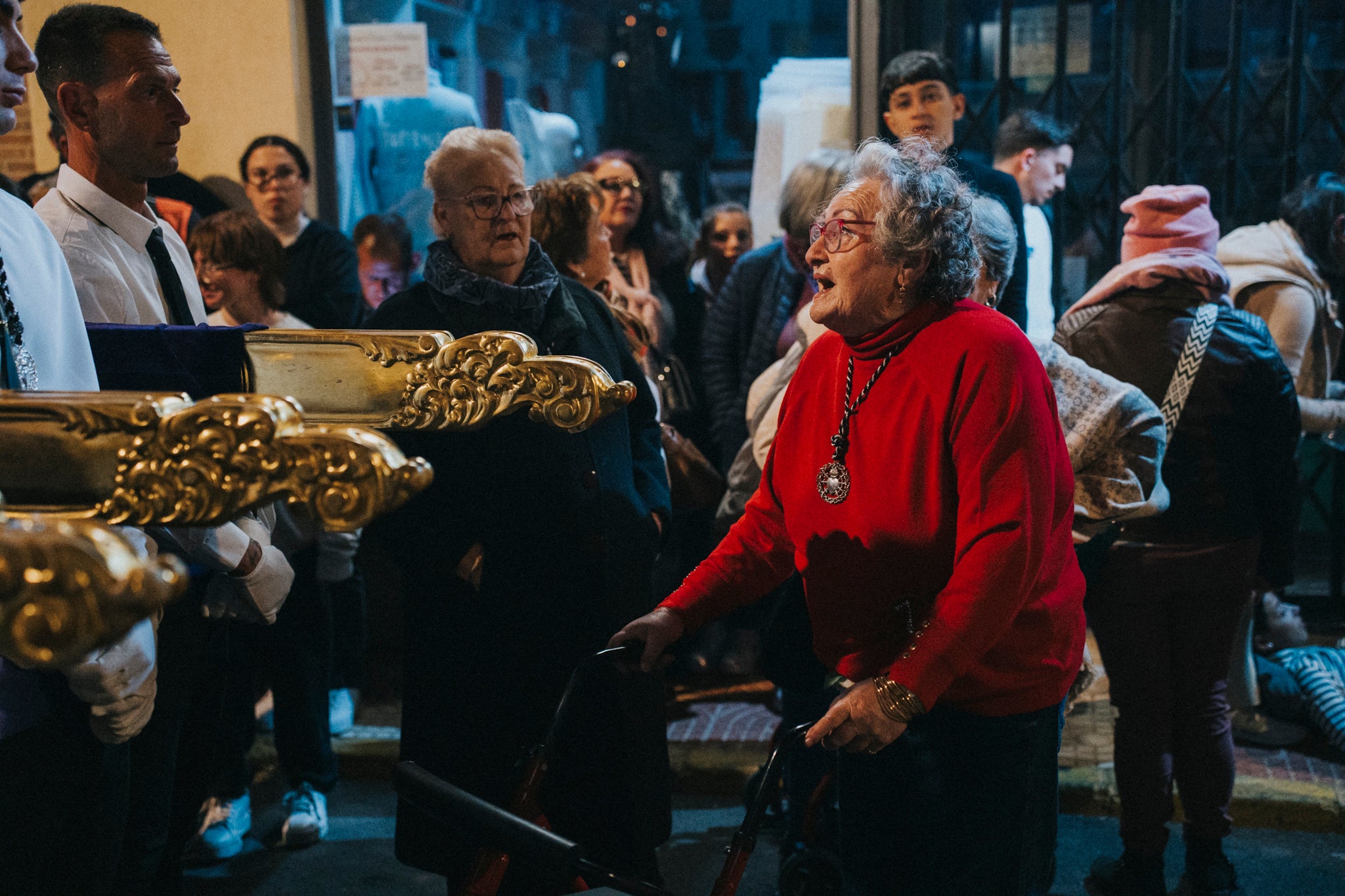 Así se vivió el paso de Nuestro Padre Jesús Nazareno por Roquetas