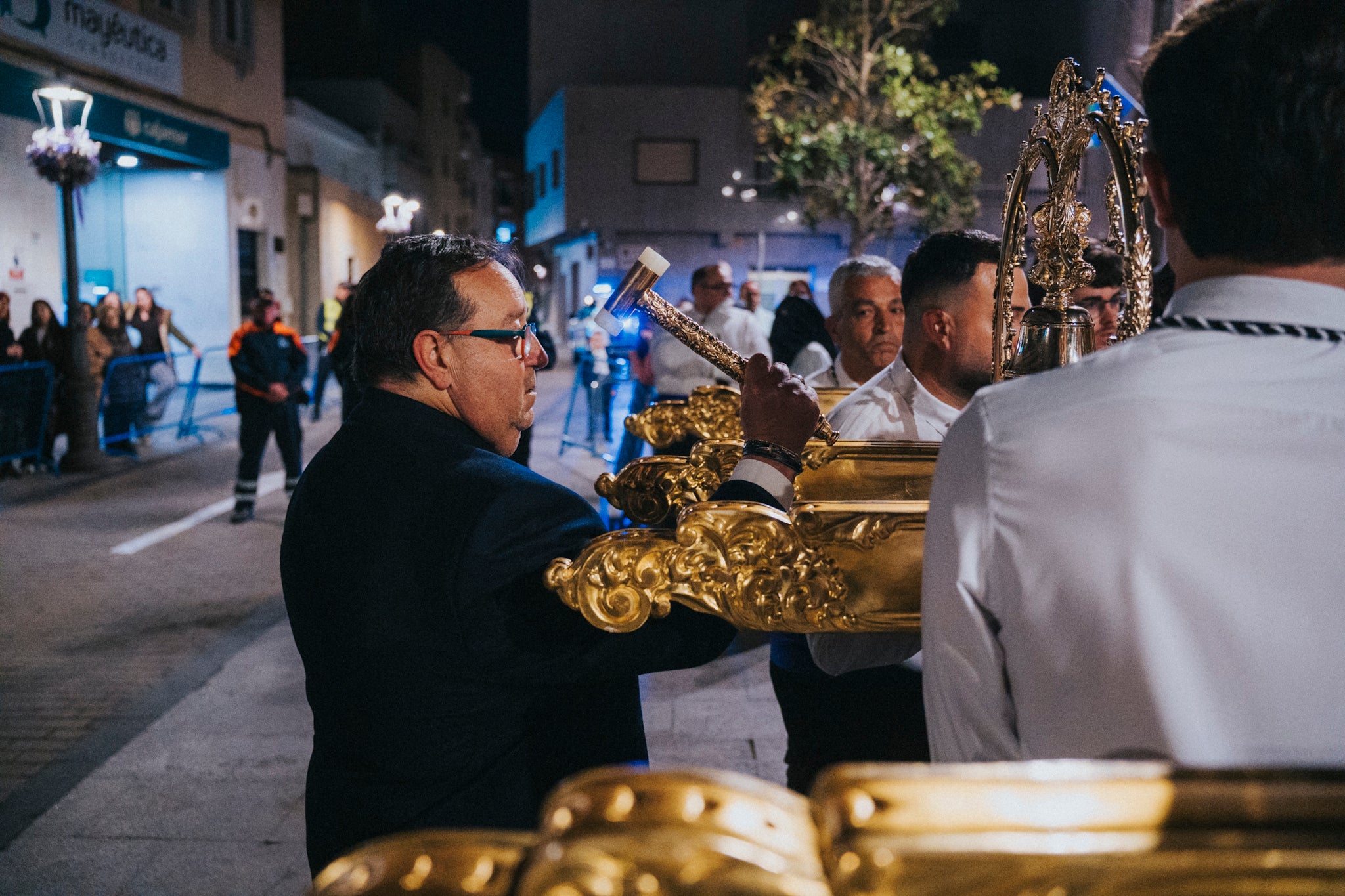 Así se vivió el paso de Nuestro Padre Jesús Nazareno por Roquetas