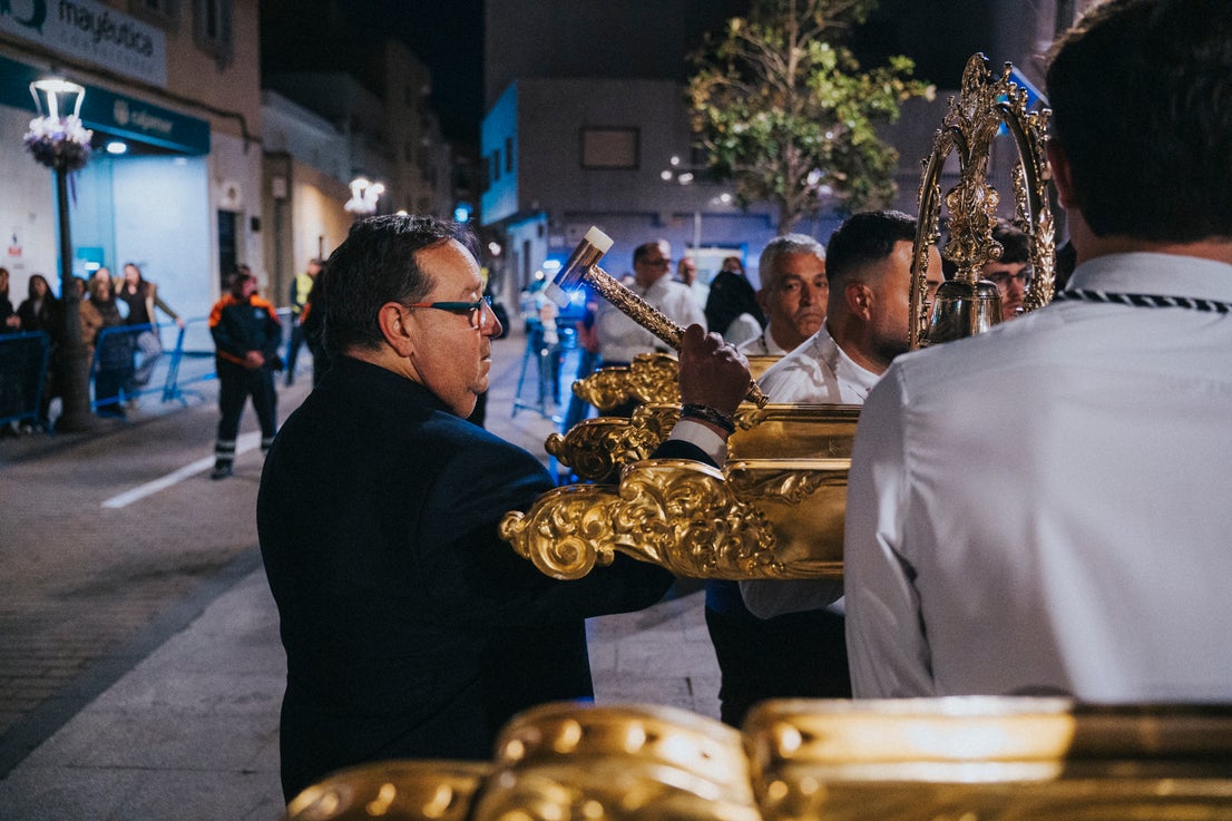 Así se vivió el paso de Nuestro Padre Jesús Nazareno por Roquetas