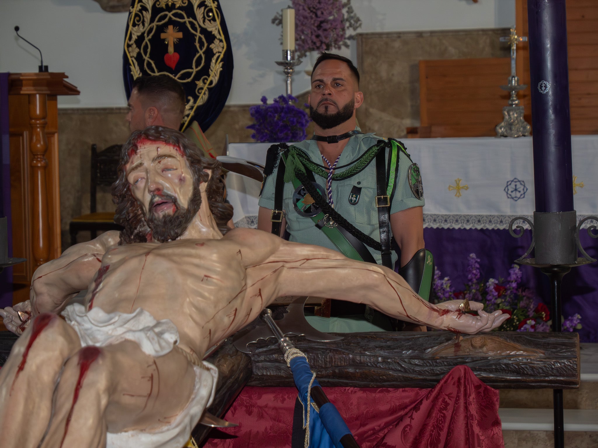 Así se vivió el Cristo de la Buena Muerte en El Parador