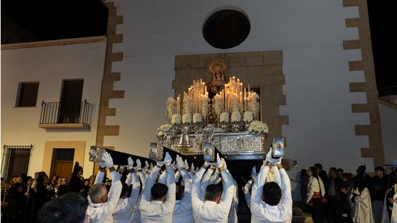 Así se vivió la procesión de Nuestra Señora de Los Dolores