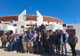 La Plaza de Toros de Roquetas fue una de las visitas.