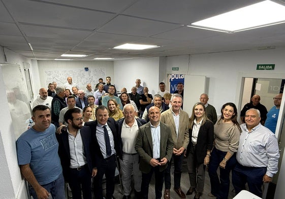 Uno de los momentos del acto celebrado en el municipio vicario.