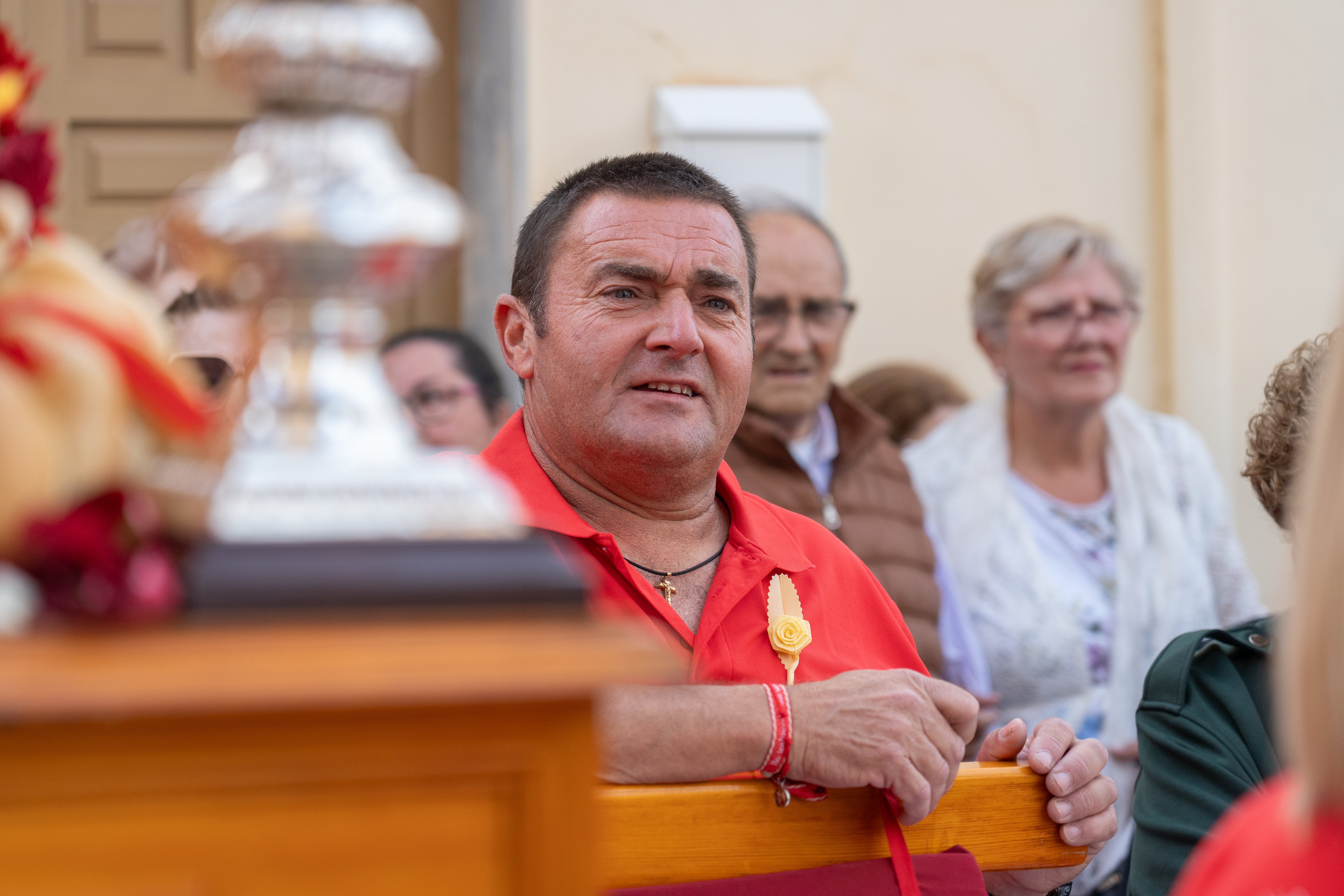 San Marcos recorre en procesión las principales calles de Roquetas, en imágenes