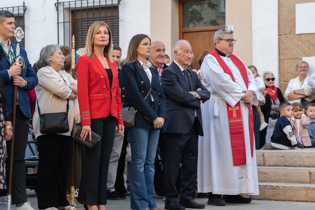 San Marcos recorre en procesión las principales calles de Roquetas, en imágenes