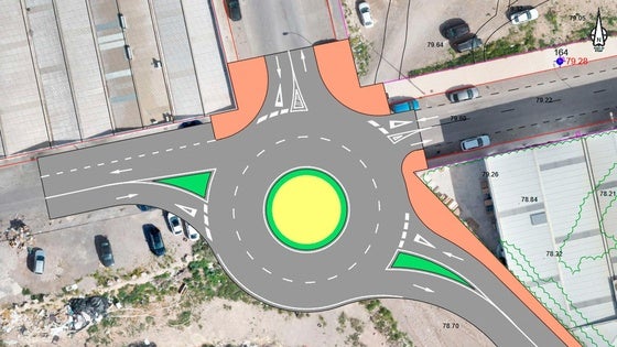 Vícar aprueba una nueva rotonda en La Gangosa para mejorar la seguridad