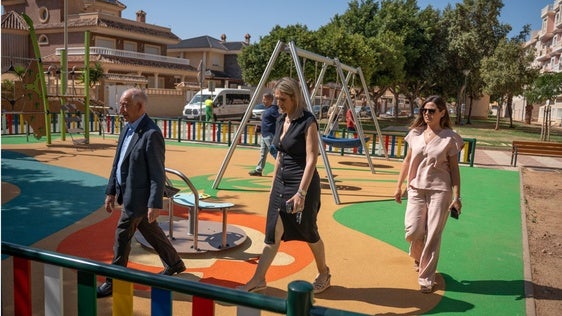 Roquetas renueva la zona infantil del Parque del Ajedrez