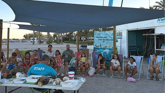 Roquetas inicia la VII Semana de la Posidonia con el taller 'Guardianes de la Posidonia' y con 'Cuentos del mar de Alborán'