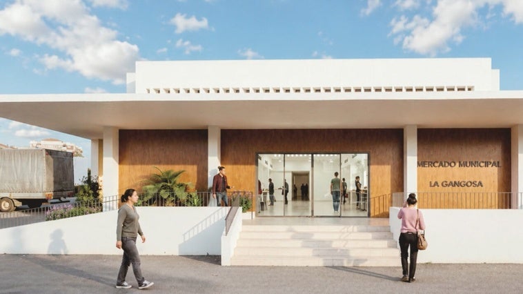 Vícar da a conocer el proyecto del que será el futuro Mercado de Abastos de La Gangosa