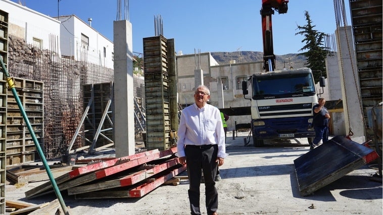 Las obras del Centro de Interpretación de Vícar avanzan a buen ritmo