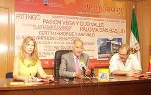 Roquetas volverá a tener un cartel de lujo en el otoño del Auditorio