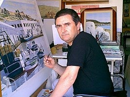 El Castillo de Santa Ana se prepara para acoger una exposición internacional de acuarelas