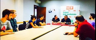 García promete luchar por un Consejo Municipal de la Juventud