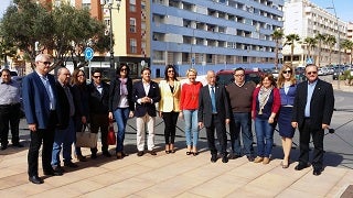 Inaugurada la nueva entrada a la Urbanización