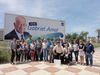 Amat promete terminar el carril bici de Playa Serena y tres balsas de tormentas para la zona