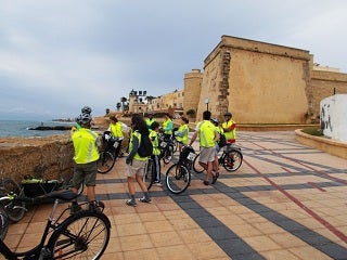 La Roquetas agrícola y ganadera se pudo conocer en bicicleta